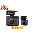【取寄商品】コムテックZDR018前後2カメラドライブレコーダー後続車/先行車接近お知らせ機能搭載GPS内蔵3年保証microSDカード32GB付属