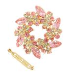 デバリエ g122-rose 誕生日プレゼント 女性 人気 母親 義母 記念日 品 贈り物 フォーマル クリップブローチ ブローチ レディー