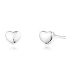 FANCIME プラチナ Pt950 ハート ピアス レディース ギフトラッピング済 母の日 誕生日 記念日 プレゼント ギフト