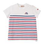 ミキハウス Tシャツ 10-5209-825 男の子 女の子 キッズ ベビー 90cm 赤×紺
