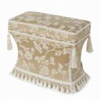 Jennifer Taylor Heirloom ジェニファーテイラー アールーム 薄型スツール　  アメリカ スツール タッセル付き  RE33030ST-205