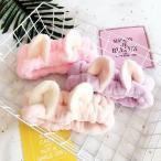 ヘアバンド おしゃれ 洗顔 かわいい ゆるめ アニマル 猫 ネコ耳 パステルカラー レディース メンズ キッズ イベント 催し物 余興 タオル 幅広 可愛い メイク