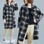 2021 зима новый продукт retro Roo z размер в клетку coats -tsu цвет пальто женский мода женский 