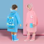  детский плащ иллюстрации мужчина девочка новый товар все тело лето ученик начальной школы ранец пончо водонепроницаемый плащ 
