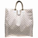 GHERARDINI ゲラルディーニ トートバッグ SOFTY ソフティ A4対応 縦型 折りたたみ 軽量 カバン 鞄 ベージュ レディース 【中古】