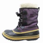 soreruSOREL боты WINTER CARNIVAL winter машина ni bar NL1495-518 размер 24cm лиловый женский [ б/у ]