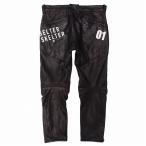 R.E.R RIDING EQUIPMENT RESEARCHlai DIN g оборудование li search шланг кожаный салон ntsuMUSTANG RER-101 L чёрный мужской [ б/у ]