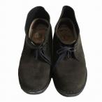 Clarks Clarks ботинки десерт замша чукка обувь темный оливковый мужской [ б/у ]
