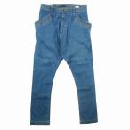 11SS TSUMORI CHISATO Tsumori Chisato обезьяна L распорка Denim брюки TM11FF730 2/M индиго мужской [ б/у ]