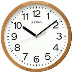 SEIKO 木枠 茶 アナログ電波掛時計 KX2