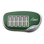 LINKSY( ссылка si-) простой шагомер зеленый LH002G