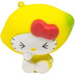 (中古)【ハローキティ】ぷにぷにマスコット（レモン）★フルーツマーケット★★リ