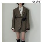  отправка в тот же день /anuke Anne n-kHerringbone Wool Jacket 62520107 2025FW отмена возвращенние товара не возможно 