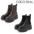即日発送(火曜除く)/COCODEAL ココディール サイドゴアライクニットブーツ 75657383 25FW 2025秋冬 キャンセル返品不可