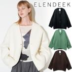 ＼期間限定15%OFF／即日発送/ELENDEEK エレンディーク  FORM SHORT WOOL CT 512560010001 25FW 2025秋冬 キャンセル返品不可