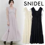 ＼SALE50%OFF+2BUY10%OFFクーポン有／即日発送/SNIDEL スナイデル  ジャガードドロストディティールワンピース SWFO254288 キャンセル返品不可