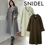ショッピングoff ＼期間限定10%OFF／土日も即日発送/SNIDEL スナイデル  【HIGH QUALITY】バルマカンリバーコート SWFC255022 25FW キャンセル返品不可