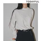 ショッピングSHIRTS 再入荷/即日発送(火曜除く)/TODAYFUL トゥデイフル /Cottonsilk Useful Long T-shirts 12510621 2025冬 キャンセル返品不可