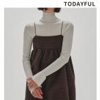 ＼PRE SALE20%OFF／即日発送/TODAYFUL トゥデイフル Flarecuffs Rib Knit 12420523 2024冬 キャンセル返品不可
