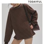 【SOLD OUT】予約商品/TODAYFUL トゥデイフル Border Long T-shirts 12520613 9月上〜10月上入荷予定 2025prefall キャンセル返品不可