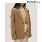 予約商品/TODAYFUL トゥデイフル  Boyfriend Linen Jacket 12610107 3月中〜末入荷予定 26SS 2026春夏 キャンセル返品不可