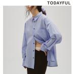 ショッピングSHIRTS 予約商品/TODAYFUL トゥデイフル  Stripe Pocket Shirts 12610424 4月末〜5月末入荷予定 26SS 2026春夏 キャンセル返品不可