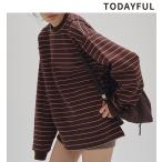 予約商品/TODAYFUL トゥデイフル  Border Long T-shirts 12520613 8月末〜9月末入荷予定 2026秋冬  キャンセル返品不可