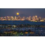 絵画風 壁紙ポスター  サンディエゴの夜