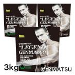 ショッピングホエイプロテイン ホエイプロテイン GENMATSU 1kg×3袋（3kg）スプーン1個付属　(原末 ノンフレーバー 人工甘味料不使用 無添加 ミルク 大容量  )