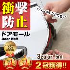 ドアモール 車 ドアメッキモール 傷防止 ドアメッキカバー ガード ドアモール メッキ調模様ドア モール エッジプロテクター 保護 5ｍ