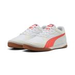 《化粧箱無しでの発送》PUMA プーマ プーマプレッシング IV 107419 10 フットサル インドアシューズ　体育館シューズ 屋内 白 オレンジ 特価