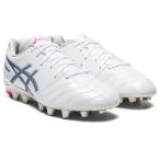 【asics アシックス】DS LIGHT JR GS 1104A046 101  ジュニア サッカー用 サッカースパイク DSライト 白 レアルスポーツ