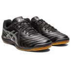 【asics アシックス】CALCETTO WD 9 BLACK/WHITE 1113A037 001 カルチェット サッカー用 フットサル インドア 体育館 室内 レアルスポーツ