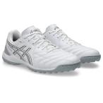 asics Asics CALCETTO WD 9 TF WHITE/GUNMETAL 1113A038 103karu Chet tore колодка футзал искусственный газон земля футбол для 