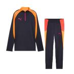 PUMA Puma INDIVIDUALBLAZE 1/4 Zip верх & TR брюки 25AW 659906-04 659908-04 верх и низ в комплекте тренировка одежда футбол выставить джерси специальная цена 