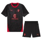 PUMA Puma 25/26 AC Milan тренировка рубашка &amp; шорты 782356-04/782370-04 верх и низ в комплекте за границей Club выставить футбол короткий рукав чёрный специальная цена 