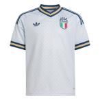  Kids adidas Adidas Италия представитель 2026a way копия форма dm360 jy5681 футбол Stadium рубашка AWAY короткий рукав белый 