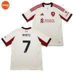 adidas Adidas Kids #7fro Lien * vi rutsu25/26 LFCliba бассейн FC Home копия форма JYF48 JV6453 футбол рубашка слоновая кость 