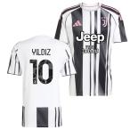 adidas アディダス ＃10 ケナン・ユルディズ 25/26 ユベントス HOME レプリカユニフォーム kpk59 jj4320 サッカー 半袖 マーク付き ゲームシャツ