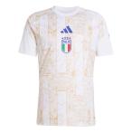 adidas Adidas Италия представитель 2026 pre Match джерси - Home mce26 jy5633 футбол рубашка с коротким рукавом мужской белый 