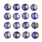 オフィシャル ライセンスグッズ JFA プレーヤーズアクリルバッジ(イラスト) o6-650 サッカー 日本代表 ファングッズ シークレット商品 1個入り