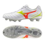 MIZUNO ミズノ モナルシーダ ネオ 3 SELECT ホワイト×イエロー×オレンジ P1GA262554 PRISM WHITE PACK サッカー用 スパイク ワイド 幅広