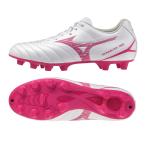 MIZUNO ミズノ モナルシーダ ネオ 3 SELECT ホワイト×ピンク P1GA262564 BLAZING FLAIR PACK サッカー用 スパイク ワイド 幅広