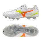 MIZUNO ミズノ モナルシーダ ネオ 3 SELECT Jr ホワイト×イエロー×オレンジ P1GB262554 PRISM WHITE PACK サッカー用 スパイク ジュニア
