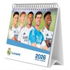 【オフィシャル ライセンスグッズ】2026年 レアルマドリード 卓上カレンダー rm26001a レアル・マドリード マドリー 2026 ファングッズ