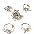 ナフキンリング 雪の結晶 テーブル