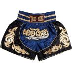  толчок брюки me Thai брюки кикбоксинг тренировка Jim часть магазин надеты для мужчин и женщин атлас темно-синий (M)