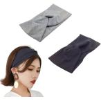 Rodrry Meche простой лента для волос волосы ta- van мягкий эластичность выход . лицо ( черный светло-серый, 2 шт. комплект )