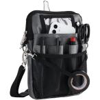  многофункциональный фартук сумка медсестра сумка сумка-пояс вставка 1cm размер UP работа для 12 карман 3way( размер UP версия - серый )