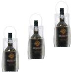 ワインバッグ 3個セット アイスクーラーバッグ ワインクーラー ワインボトルバッグ 保冷 氷 シャンパン 焼酎 日本酒(3個)